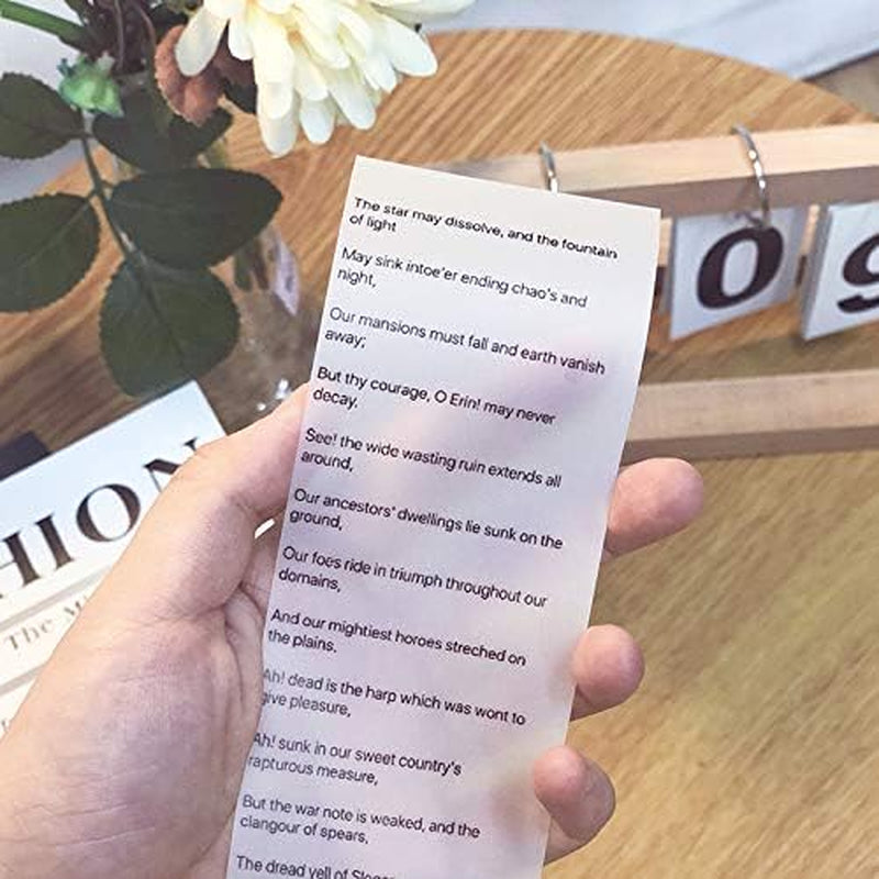 Semitransparent Self-Adhesive Thermal Paper, Glossy Printable Sticker Paper Label for  M02/M02 Pro/M02S/P2S/M03/M04S Mini Sticker Printer, 50Mm X 3.5M, Diameter 28Mm, 3-Rolls