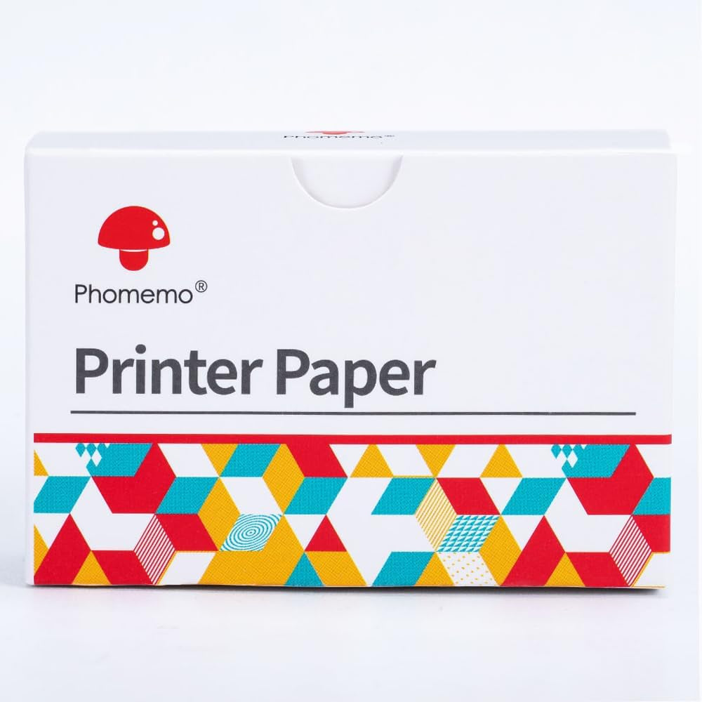 Semitransparent Self-Adhesive Thermal Paper, Glossy Printable Sticker Paper Label for  M02/M02 Pro/M02S/P2S/M03/M04S Mini Sticker Printer, 50Mm X 3.5M, Diameter 28Mm, 3-Rolls